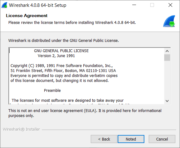 Установка WireShark изображение с сайта www.andreyolegovich.ru